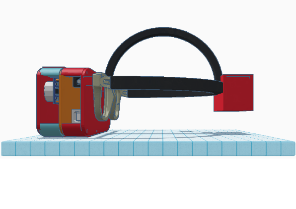 Modelo 3D Lateral